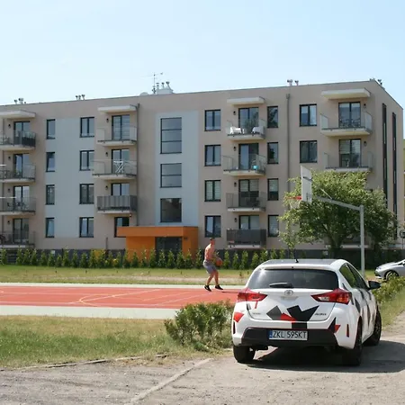 Grey & White Pogodne Apartment Kolobrzeg Exterior photo